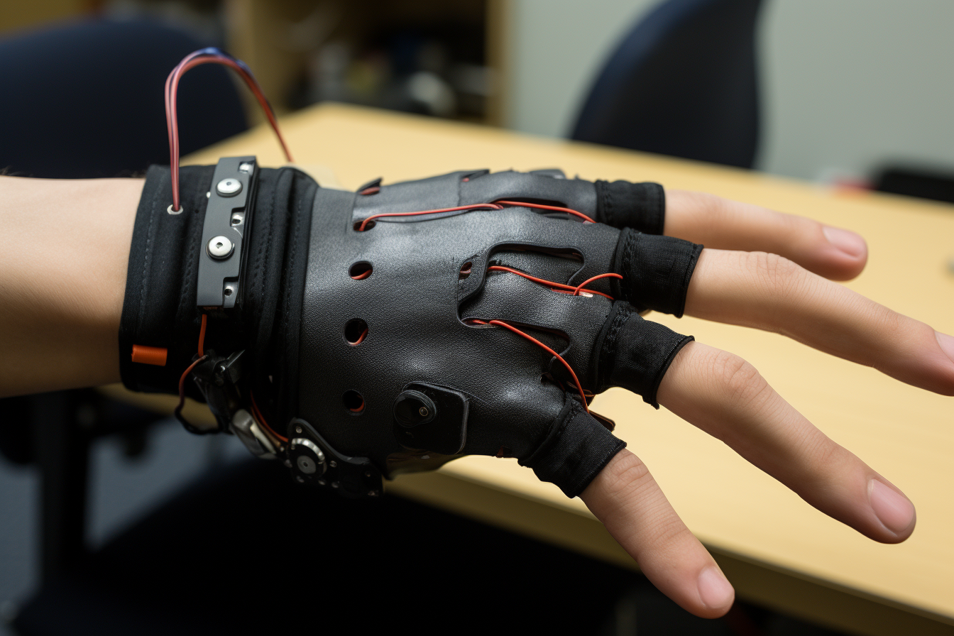 DIY haptic glove
